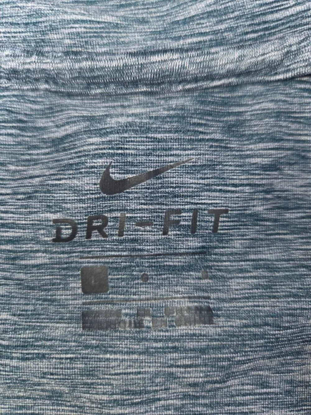 Nike Dri-Fit Blue Full-Zip Lightweight Hoodie Size Large